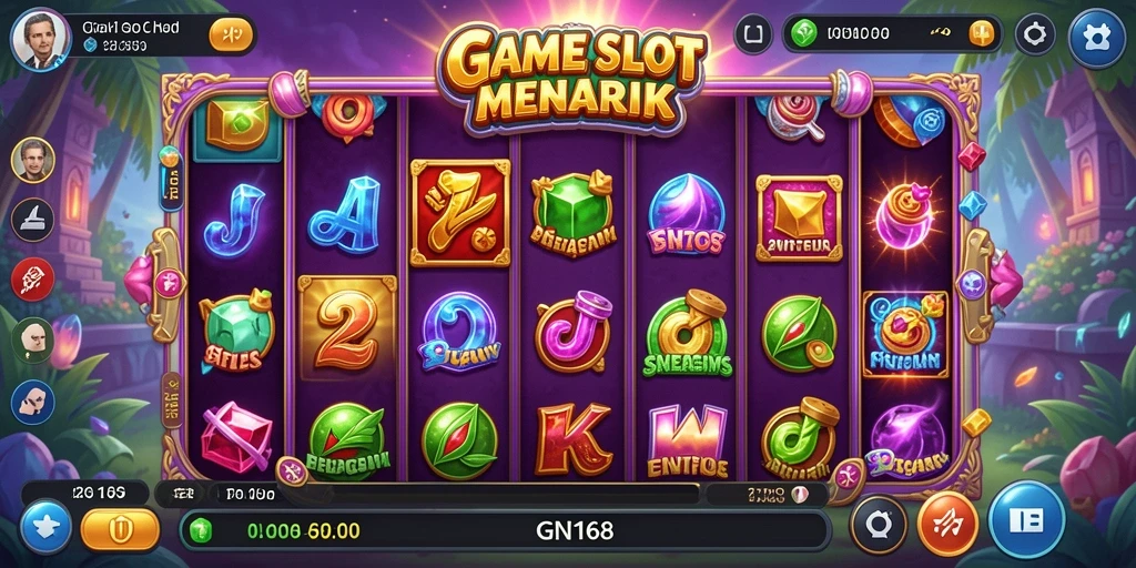 Screenshot gameplay GN168 menampilkan keseruan bermain slot.