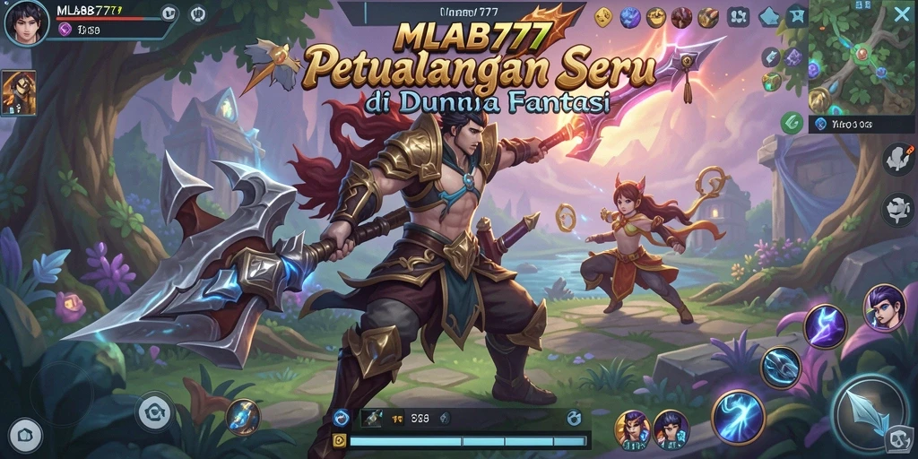 Tangkapan layar gameplay MLBB777 yang menunjukkan aksi petualangan mendebarkan.