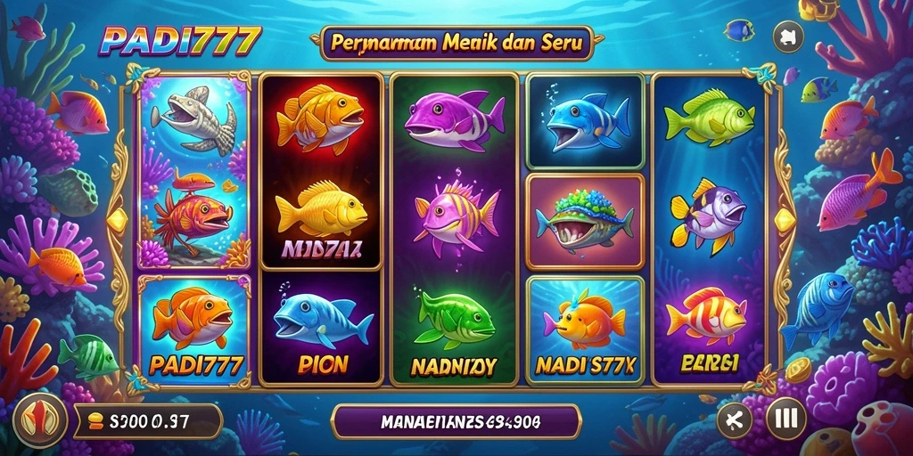 Tampilan gameplay menarik dari PADI777 yang mengasyikkan.