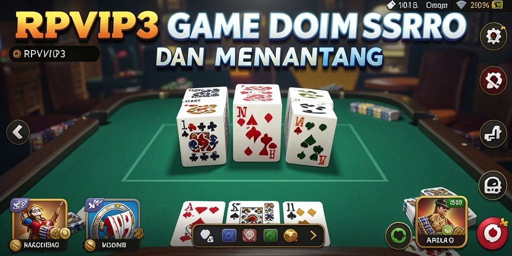 Tangkapan layar menampilkan gameplay RPVIP3 yang mendebarkan.